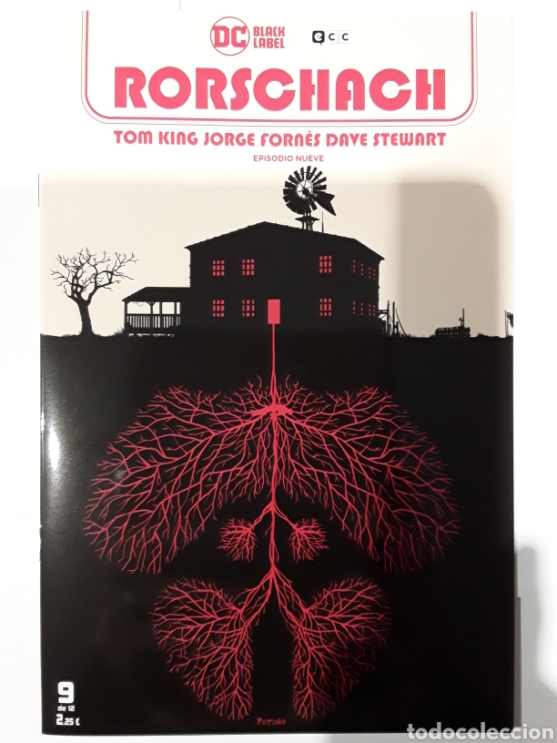C&oacute;mics: Rorschach 9 (de 12) (grapa) - King, Forn&eacute;s, Stewart - ECC c&oacute;mics - Foto 1