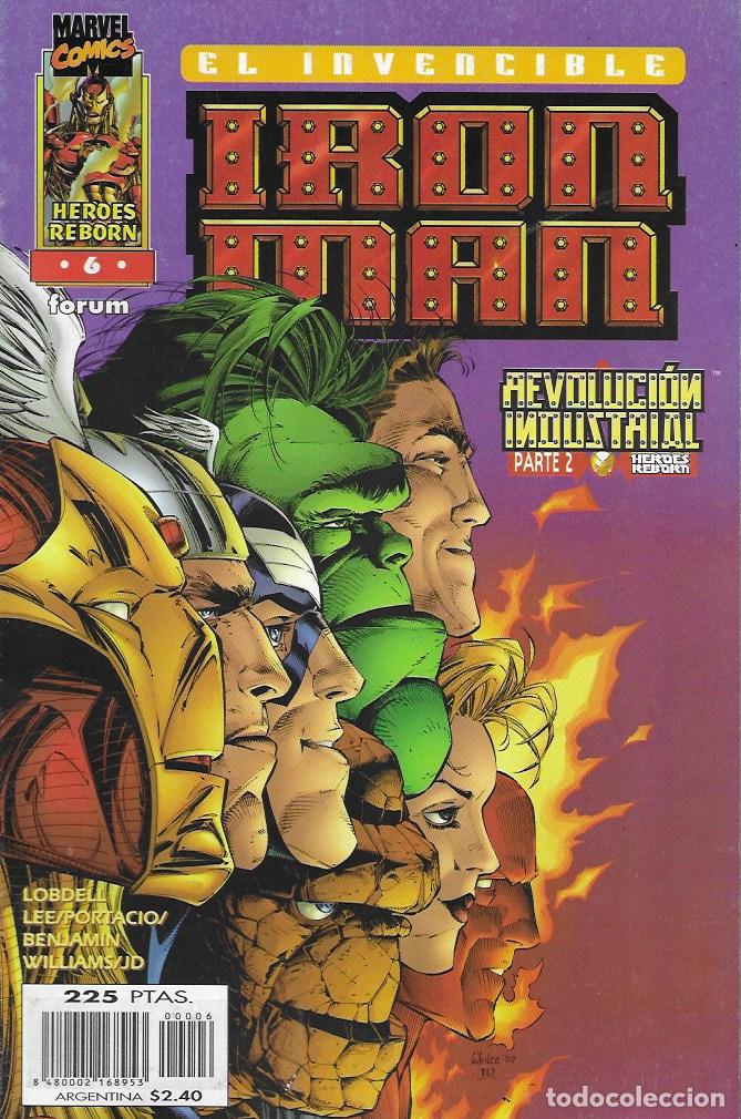 C&oacute;mics: Heroes Reborn. Iron Man. Forum 1997. N&ordm; 6 - Foto 1