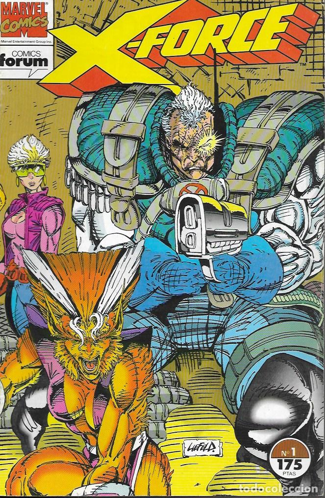 C&oacute;mics: X-Force. Forum 1992. N&ordm; 1