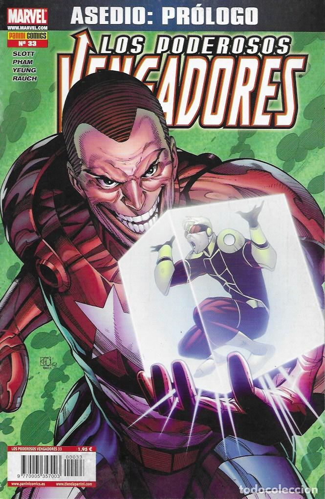 C&oacute;mics: Los Poderosos Vengadores. Panini 2008. N&ordm; 33 - Foto 1