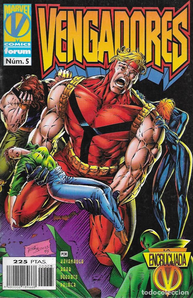 C&oacute;mics: Los Vengadores v2. Forum 1996. N&ordm; 5 - Foto 1