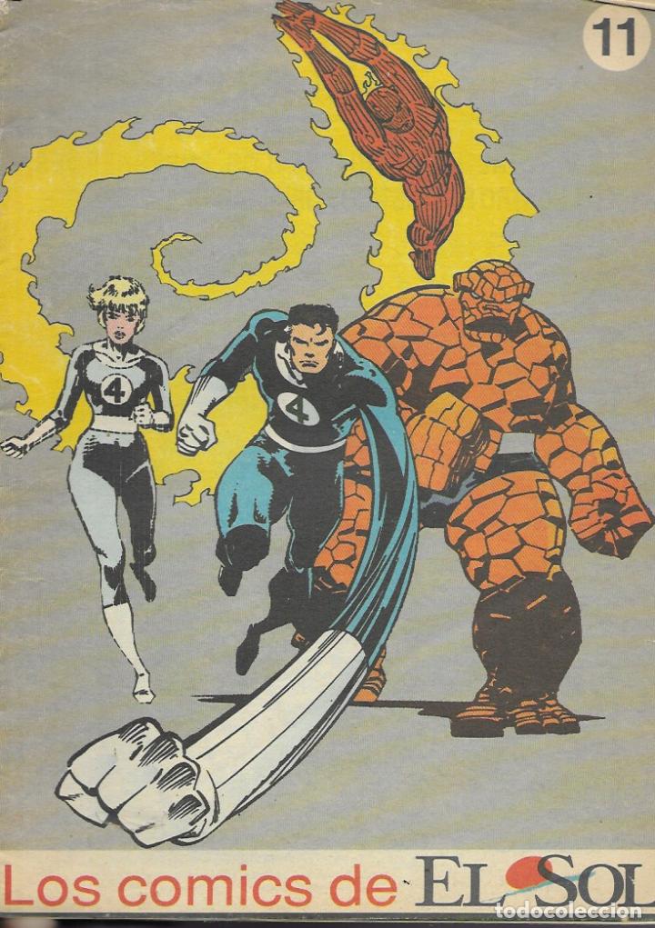 C&oacute;mics: Los C&oacute;mics de El Sol. El Sol 1990. N&ordm; 11 Los 4 Fant&aacute;sticos - Foto 1