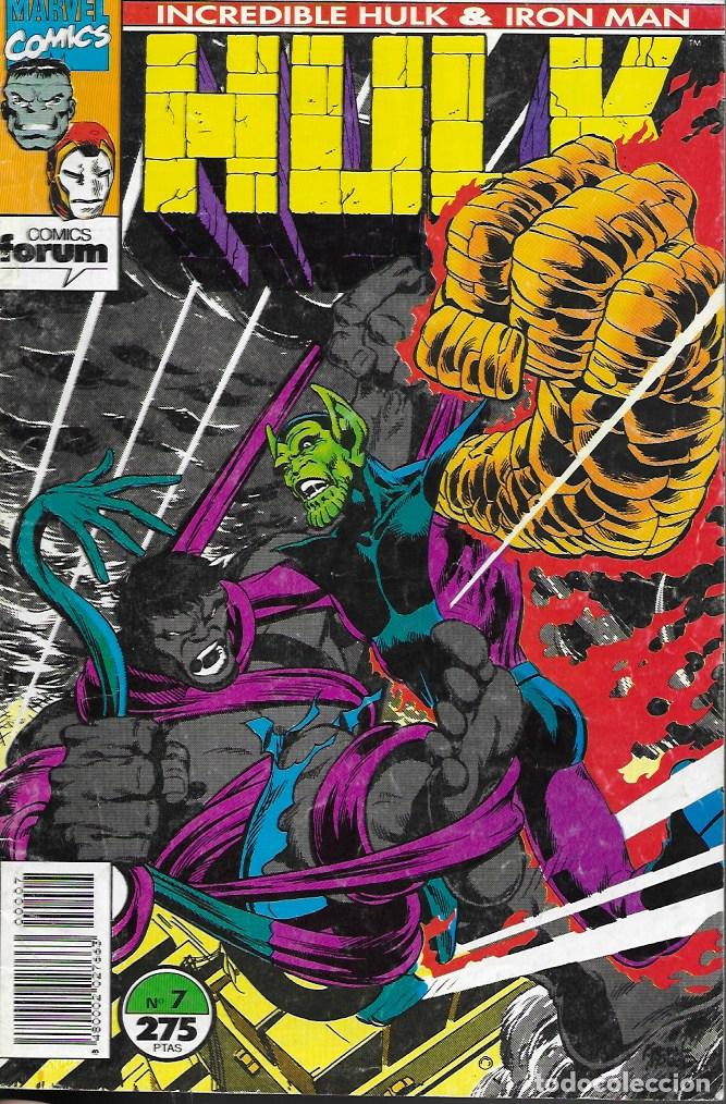 C&oacute;mics: Hulk & Iron Man. Forum 1993. N&ordm; 7 - Foto 1