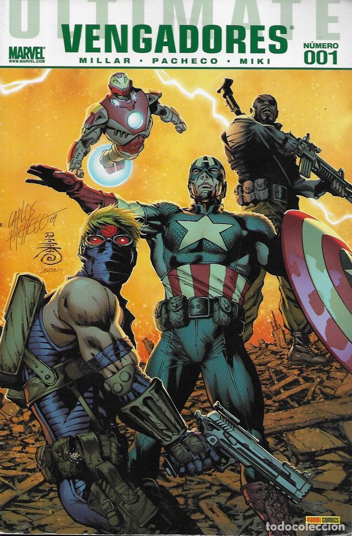 C&oacute;mics: Ultimate Comics Vengadores. Panini 2010. N&ordm; 1 - Foto 1