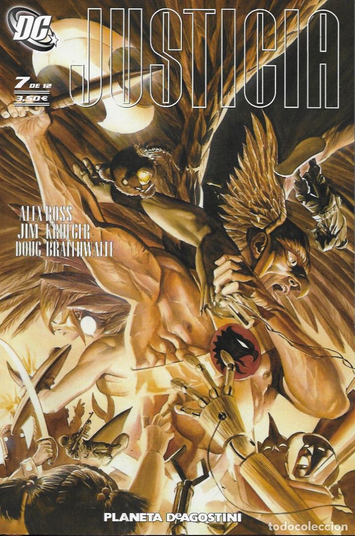 C&oacute;mics: Justicia. Planeta DeAgostini 2007. N&ordm; 7 - Foto 1