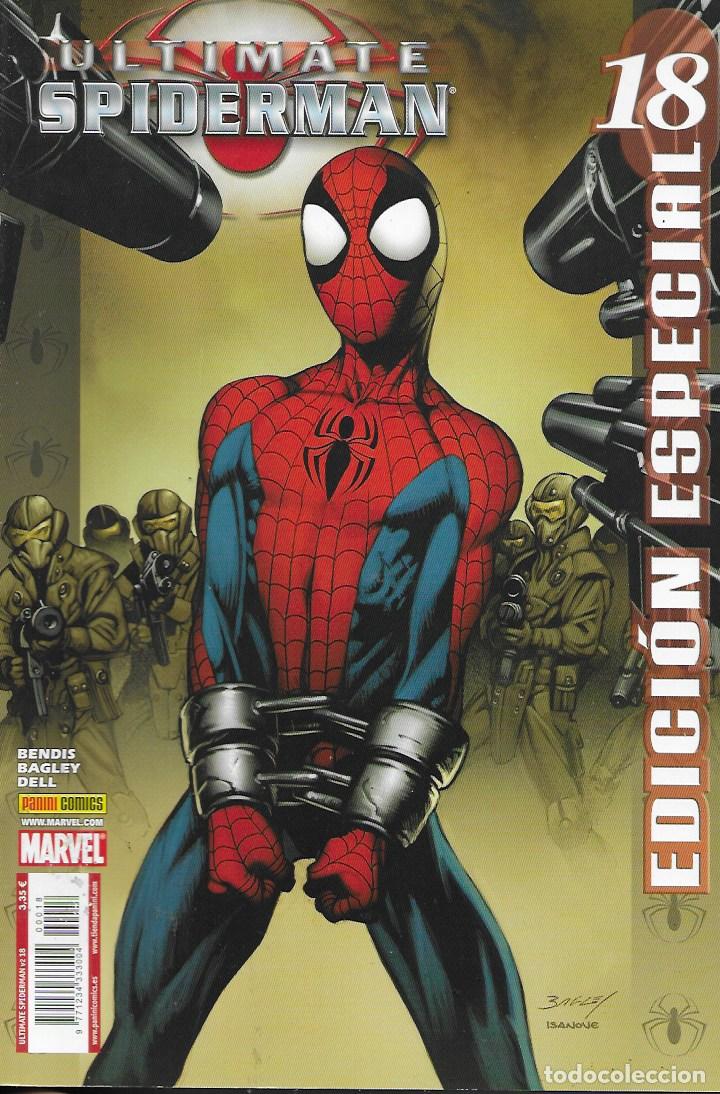 C&oacute;mics: Ultimate Spiderman v2. Panini 2006. N&ordm; 18 (Edici&oacute;n Especial) - Foto 1