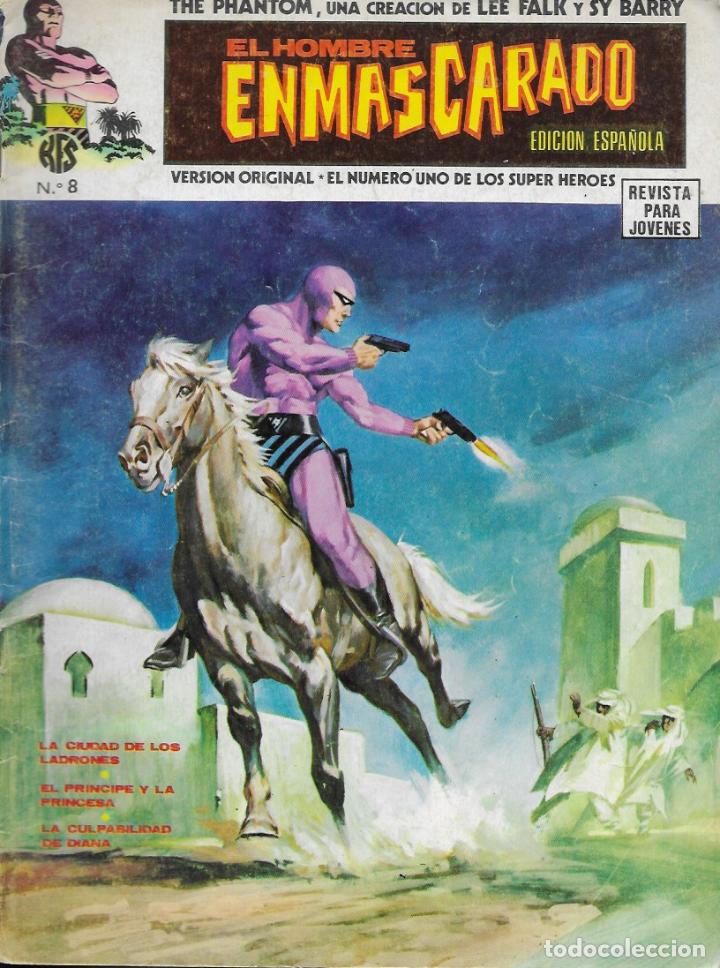C&oacute;mics: El Hombre Enmascarado. V&eacute;rtice 1973. N&ordm; 8 - Foto 1