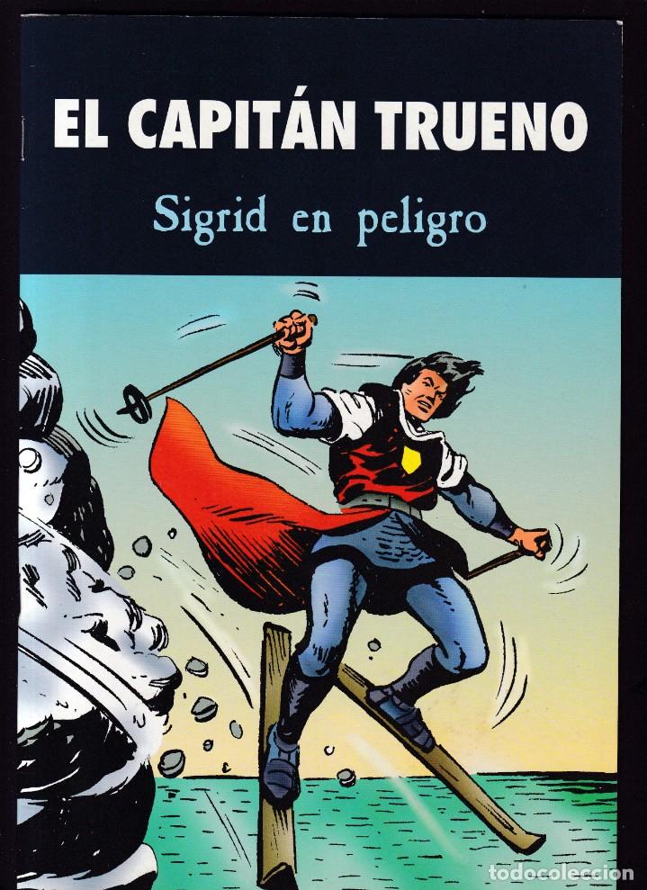 C&oacute;mics: EL CAPIT&Aacute;N TRUENO - SIGRID EN PELIGRO - EDICIONES B 2003 - Foto 1