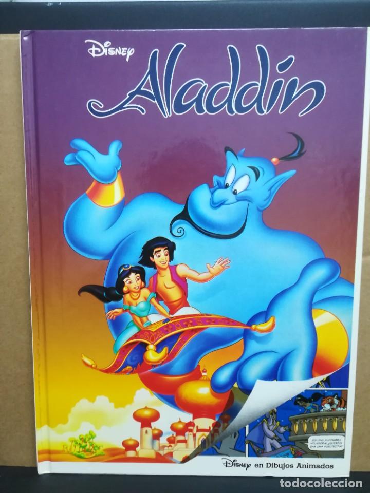 C&oacute;mics: ALADDIN. COLEC. DISNEY EN DIBUJOS ANIMADOS. - Foto 1