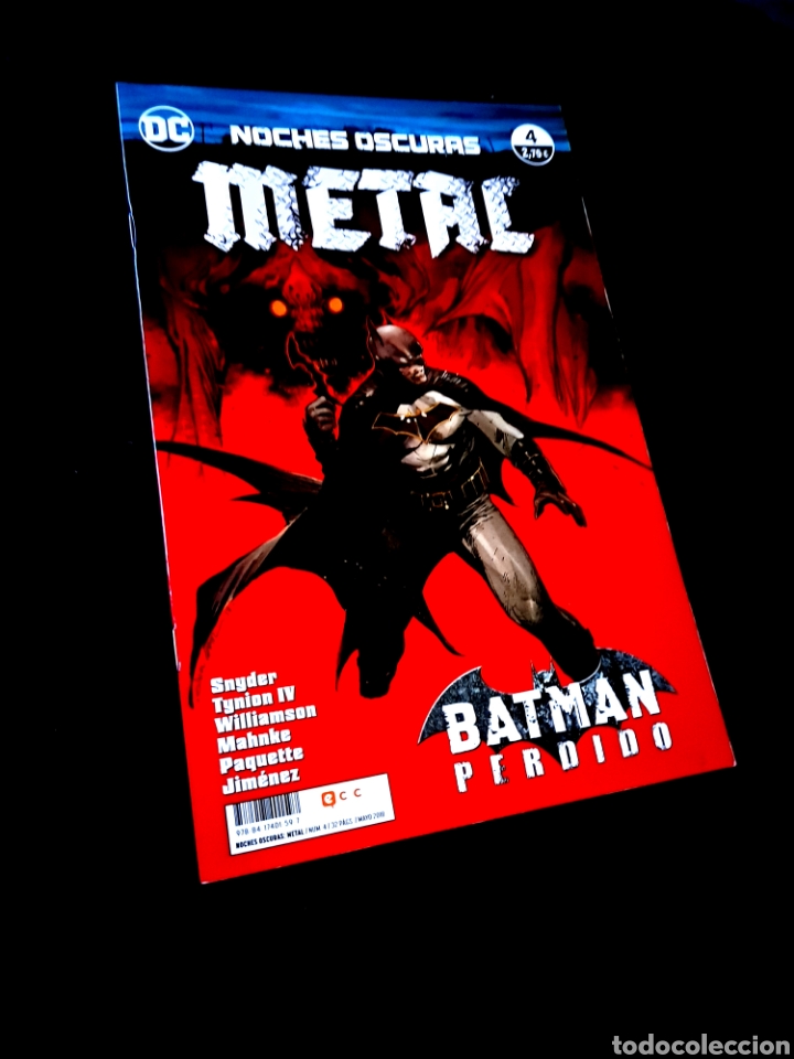 C&oacute;mics: DE KIOSCO NOCHES OSCURAS METAL 4 DC COMICS ECC - Foto 1