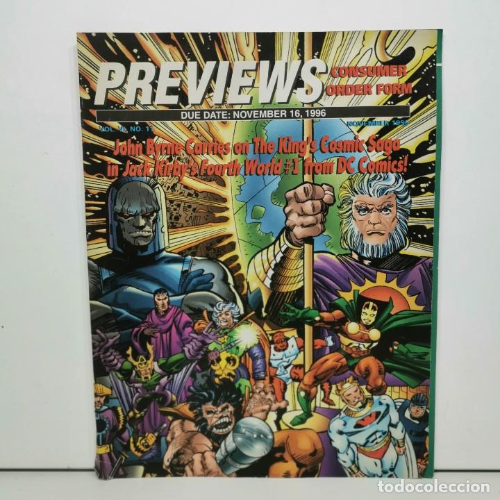 C&oacute;mics: PREVIEWS - CONSUMER ORDER FORM - NOVEMBER 16 1996 - N&ordm; 11 / 16.658 - Foto 1
