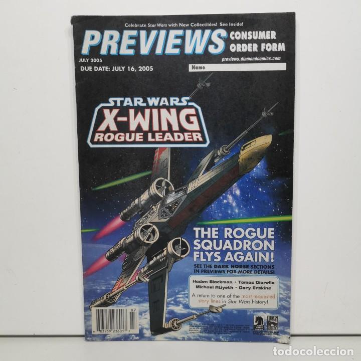 C&oacute;mics: PREVIEWS - CONSUMER ORDER FORM - JULY 2005 / 16.659 - Foto 1
