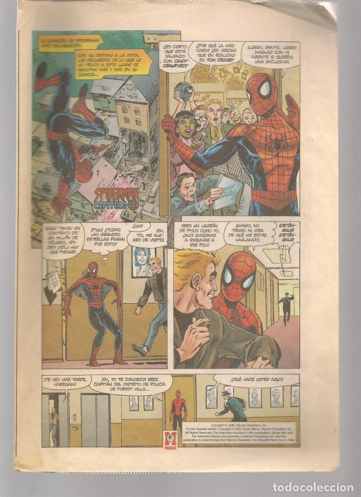 C&oacute;mics: SPIDERMAN. SUPLEMENTO MARCA. DE LA P&Aacute;GINA 17 A LA 24. (ST/B14.1) - Foto 1