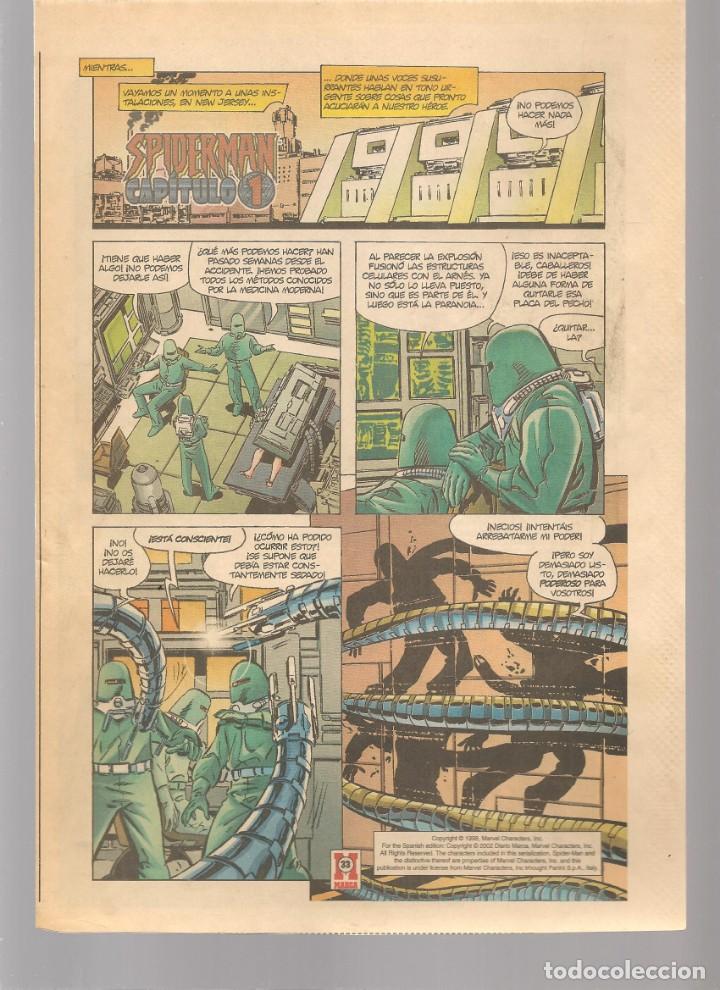 C&oacute;mics: SPIDERMAN. SUPLEMENTO MARCA. DE LA P&Aacute;GINA 33 A LA 40. (ST/B14.1) - Foto 1