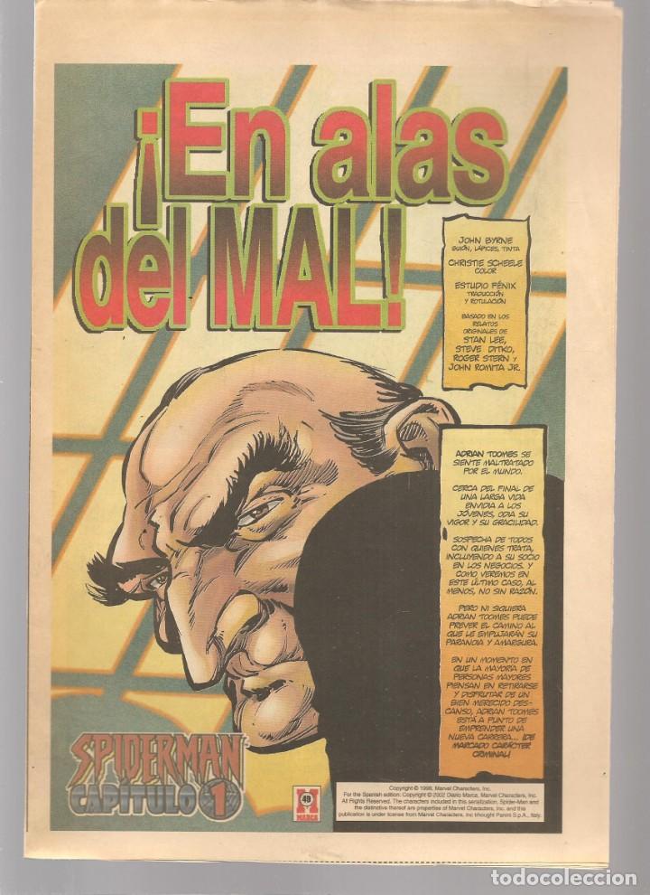 C&oacute;mics: SPIDERMAN. SUPLEMENTO MARCA. DE LA P&Aacute;GINA 49 A LA 56. (ST/B14.1) - Foto 1