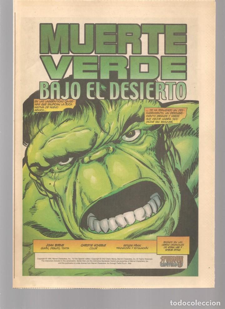 C&oacute;mics: SPIDERMAN. SUPLEMENTO MARCA. DE LA P&Aacute;GINA 185 A LA 192. (ST/B14.1) - Foto 1
