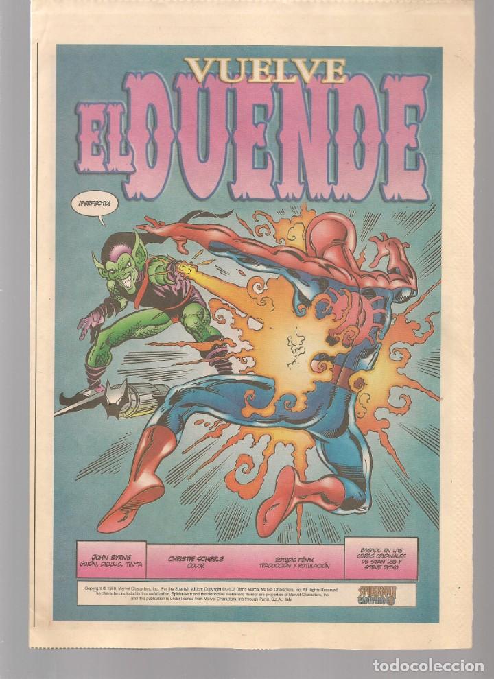 C&oacute;mics: SPIDERMAN. SUPLEMENTO MARCA. DE LA P&Aacute;GINA 209 A LA 216. (ST/B14.1) - Foto 1