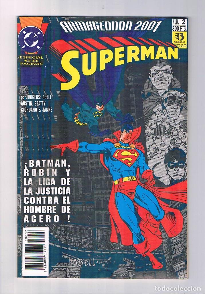 C&oacute;mics: Comic Superman Armageddon 2001 numero 2 1987 ** - Foto 1