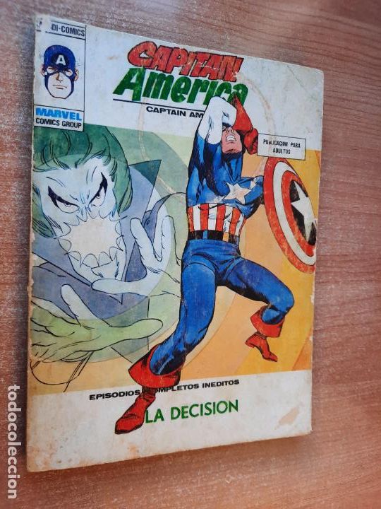 C&oacute;mics: CAPIT&Aacute;N AM&Eacute;RICA N&ordm; 36- ED. V&Eacute;RTICE A&Ntilde;O 1974 - Foto 1