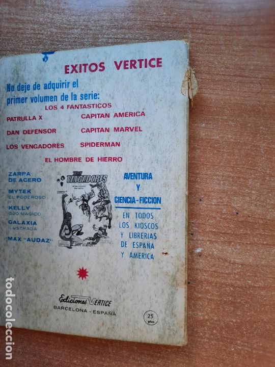 C&oacute;mics: CAPIT&Aacute;N MARVEL N&ordm; 6 -ED. V&Eacute;RTICE A&Ntilde;O 1970 - Foto 3