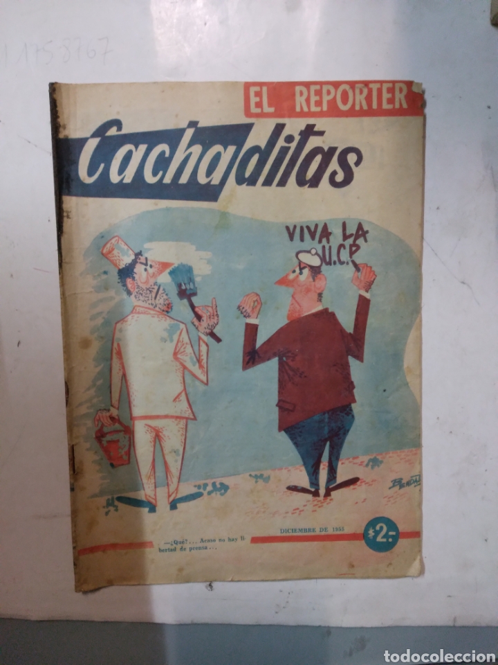 C&oacute;mics: El reporter,Cachaditas,diciembre 1955 - Foto 1