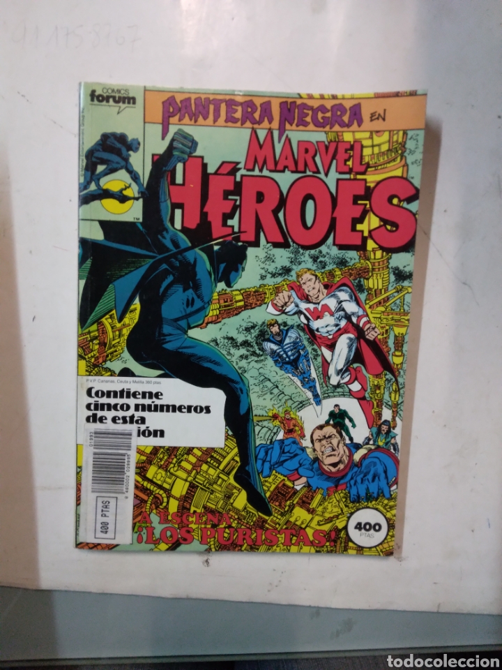 C&oacute;mics: Pantera negra en Marvel Heroes, Comics Forum, cinco numeros - Foto 1