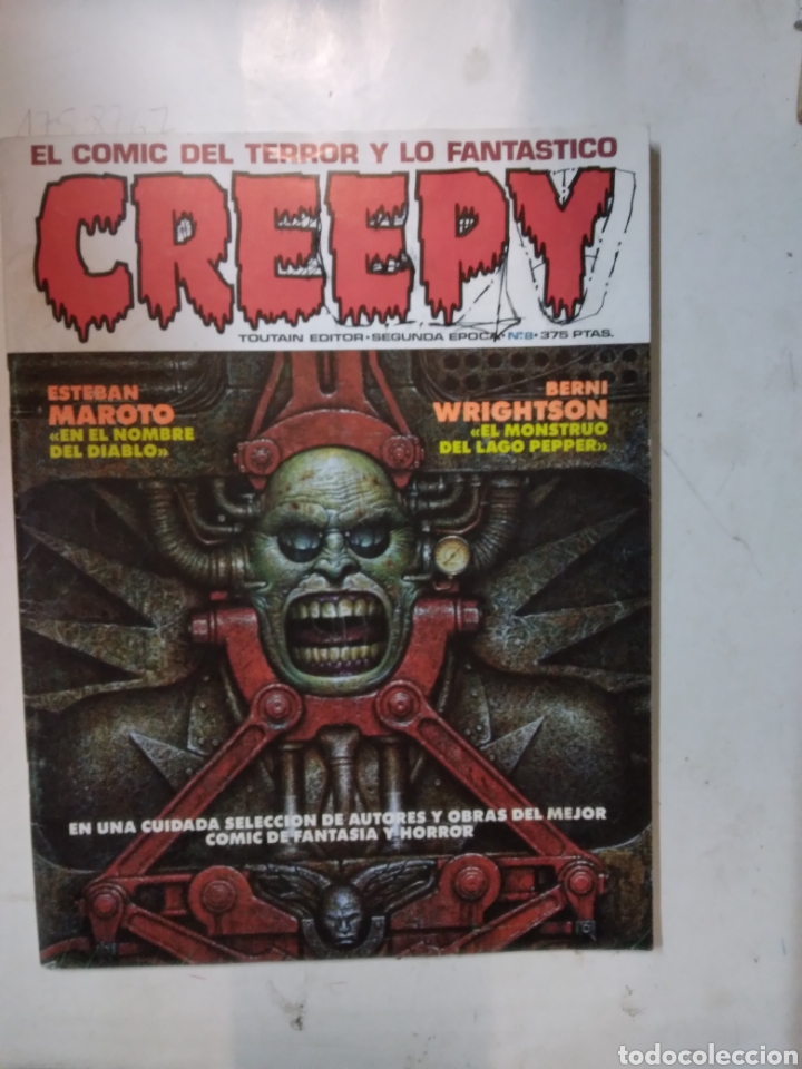 Comics: Creepy, Toutain editor, 8