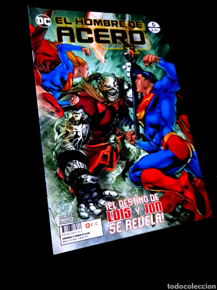 C&oacute;mics: EXCELENTE ESTADO EL HOMBRE DE ACERO 6 DC COMICS ECC - Foto 1
