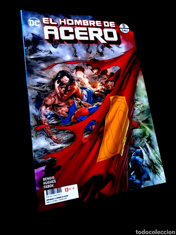 C&oacute;mics: EXCELENTE ESTADO EL HOMBRE DE ACERO 5 DC COMICS ECC - Foto 1