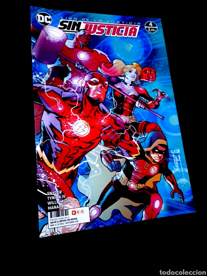 C&oacute;mics: EXCELENTE ESTADO LIGA DE LA JUSTICIA SIN JUSTICIA 4 DC COMICS ECC - Foto 1