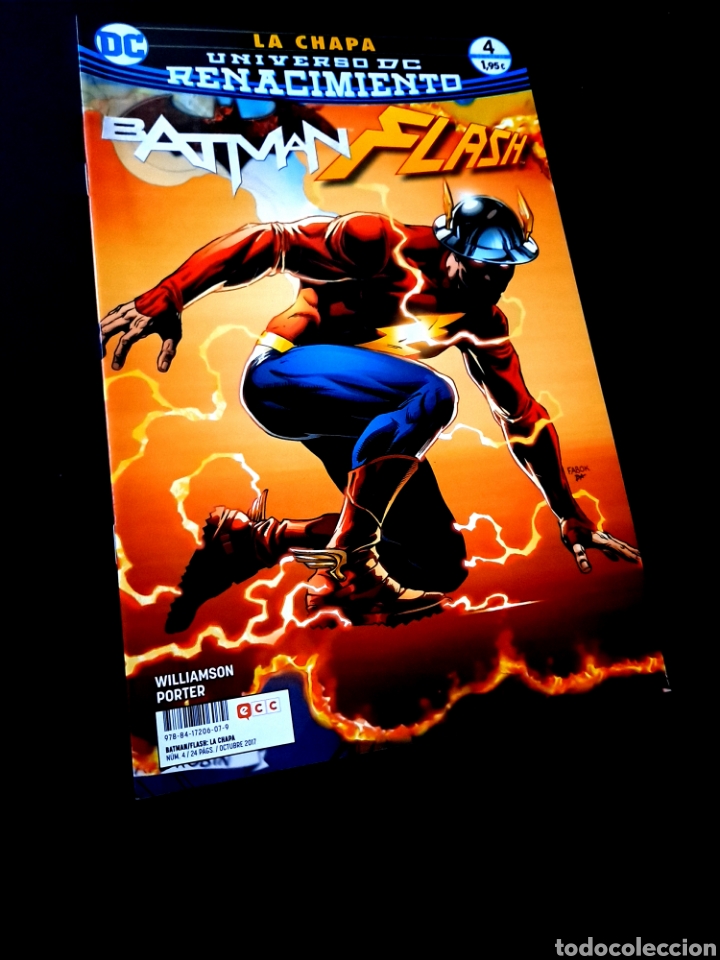 C&oacute;mics: EXCELENTE ESTADO BATMAN FLASH LA CHAPA 4 DC COMICS ECC - Foto 1