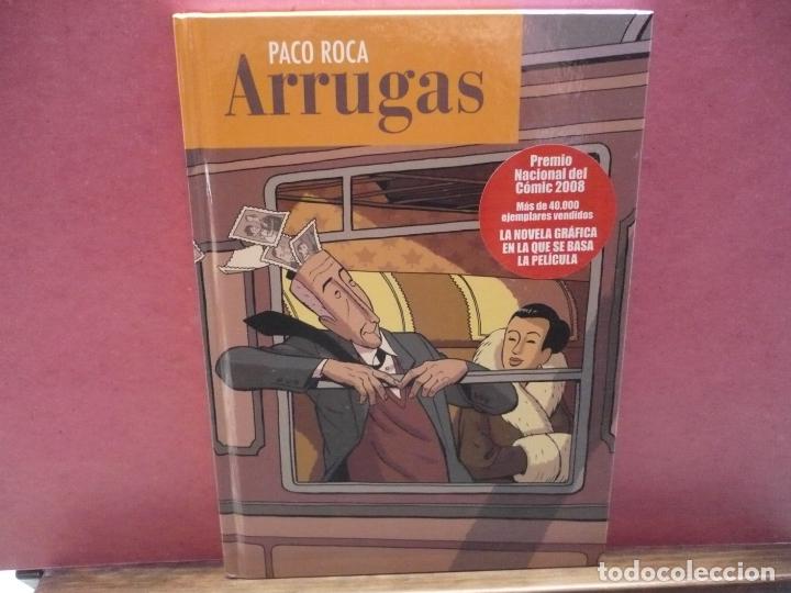 C&oacute;mics: Arrugas. Paco Roca. Astiberri, 2012. Dedicado. - Foto 1