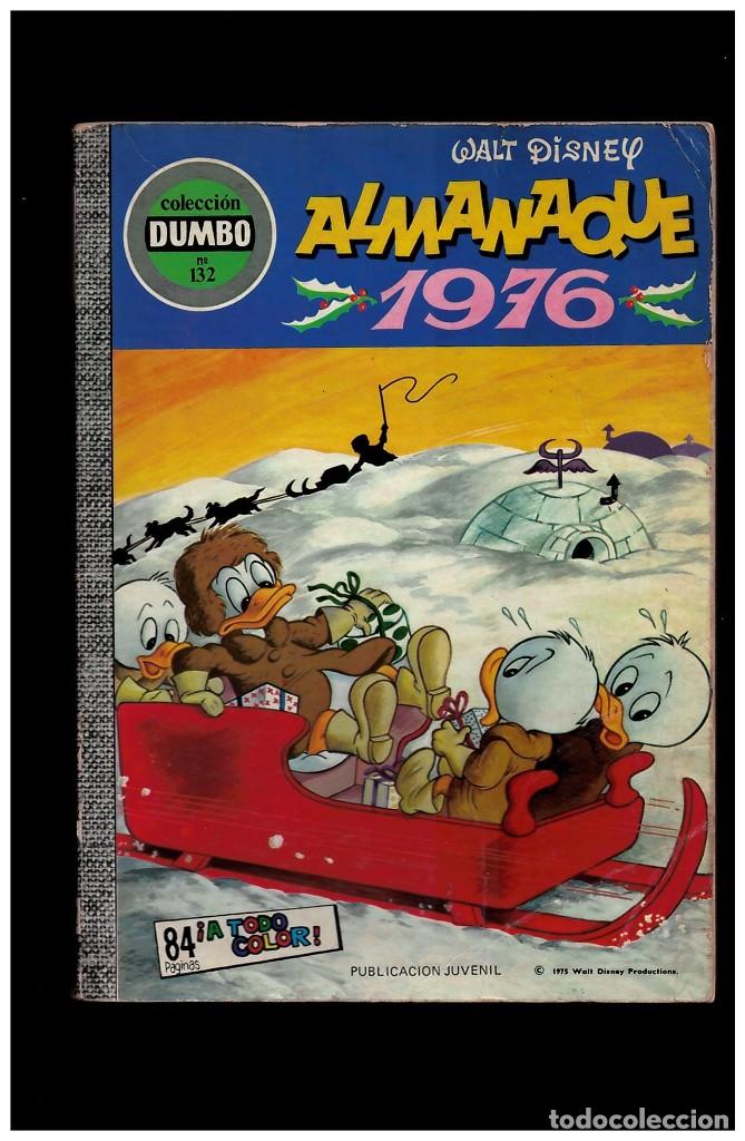 C&oacute;mics: Colecci&oacute;n Dumbo 132 Almanaque 1976 en buen estado
