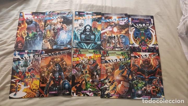 C&oacute;mics: LIGA DE LA JUSTICIA (44 AL 53) - LA GUERRA DE DAKSEID (10 N&Uacute;MEROS) - ECC - Foto 1