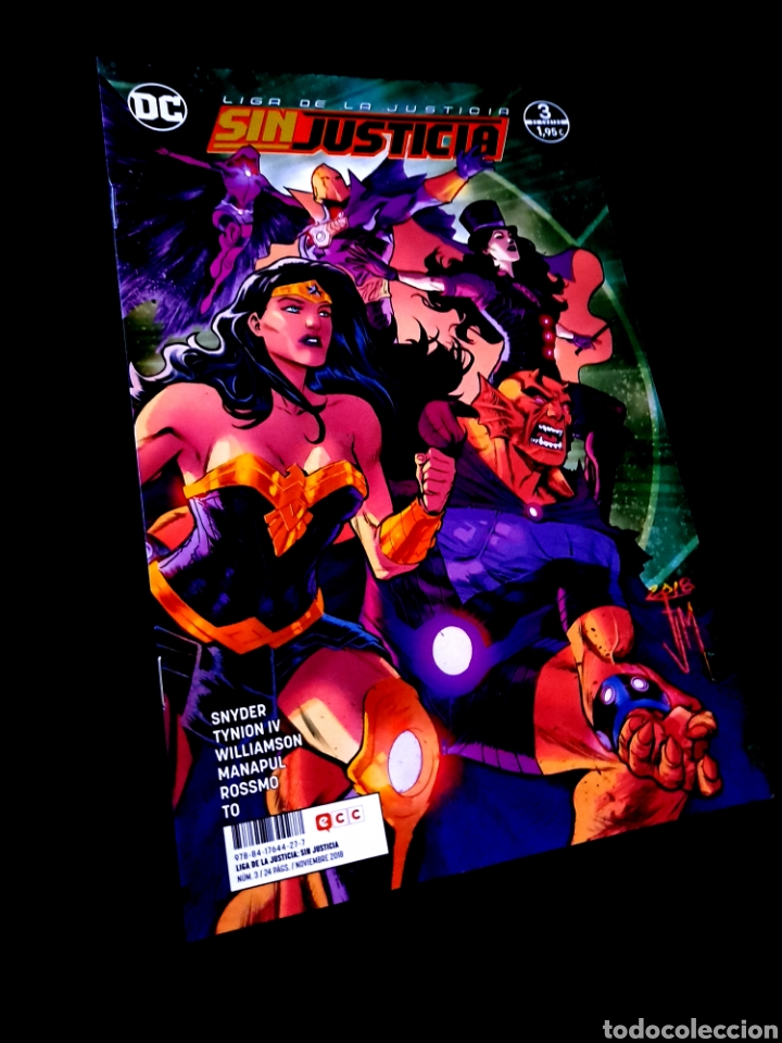 C&oacute;mics: EXCELENTE ESTADO LIGA DE LA JUSTICIA SIN JUSTICIA 3 DC COMICS ECC - Foto 1