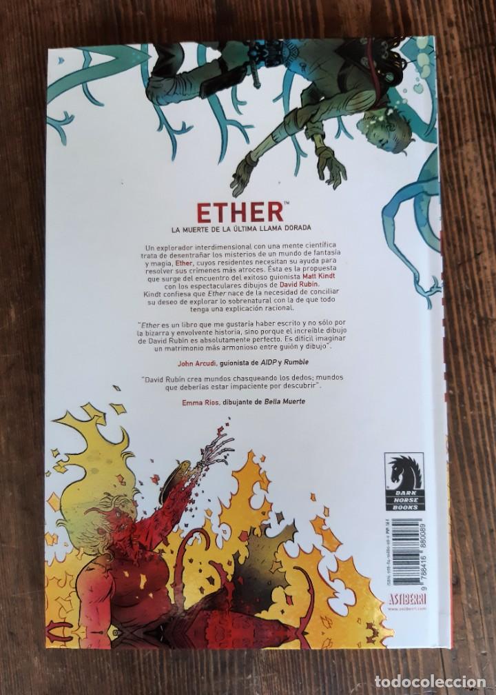C&oacute;mics: ETHER - LA MUERTE DE LA &Uacute;LTIMA LLAMA DORADA (MATT KINDT / DAVID RUB&Iacute;N) - Foto 2