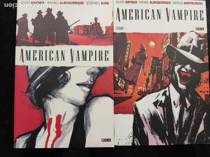C&oacute;mics: American Vampire 1 y 2 tapa blanda ECC