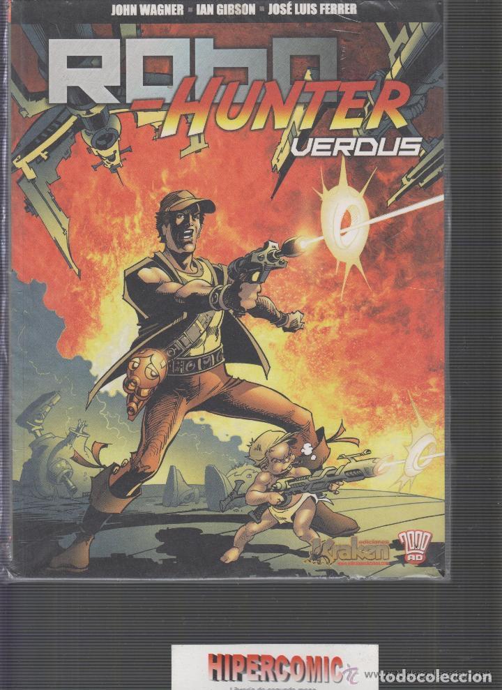C&oacute;mics: ROBO-HUNTER: VERDUS DE WAGNER, GIBSON Y FERRER. KRAKEN - Foto 1
