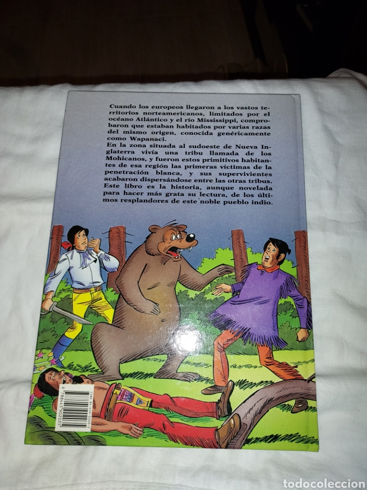 C&oacute;mics: EL ULTIMO MOHICANO.J.FENIMORE COOPER.EDITORS BARCELONA 1992 - Foto 6