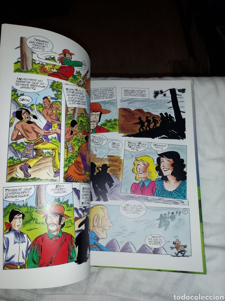 C&oacute;mics: EL ULTIMO MOHICANO.J.FENIMORE COOPER.EDITORS BARCELONA 1992 - Foto 7
