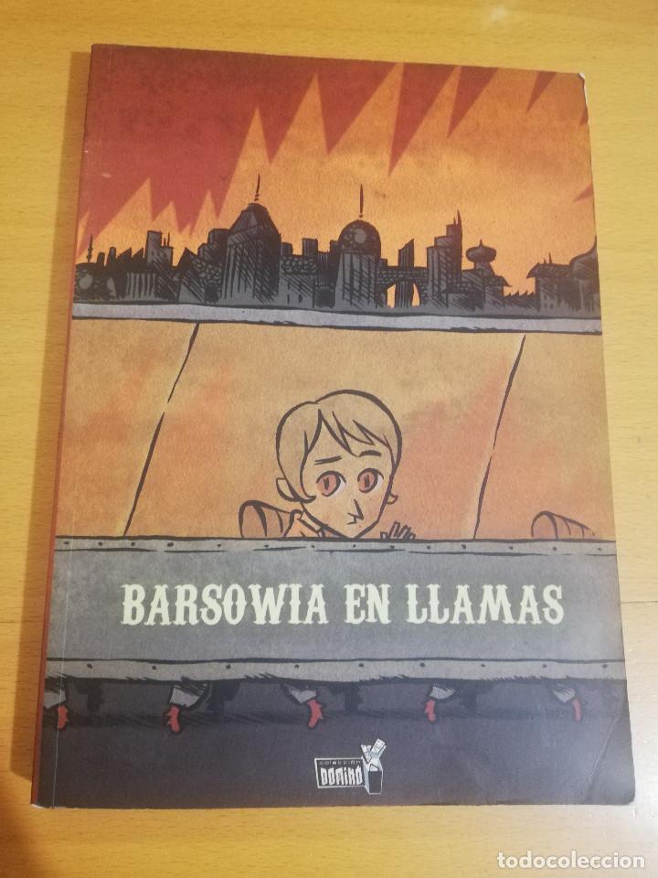 C&oacute;mics: BARSOWIA EN LLAMAS (VV. AA.) DOLMEN - Foto 1
