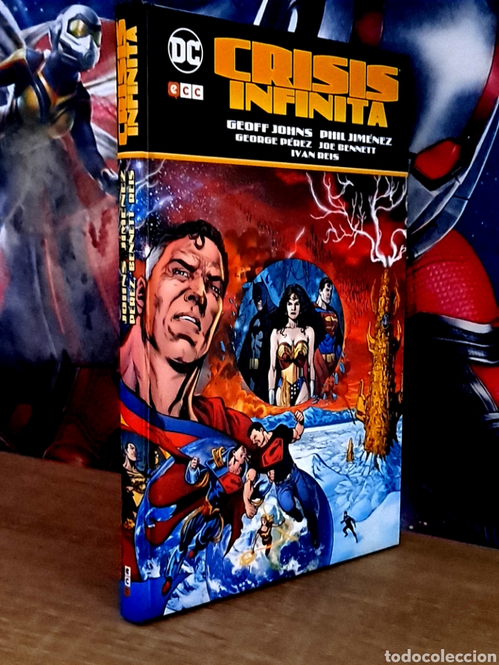 C&oacute;mics: DE KIOSCO CRISIS INFINITA GEOFF JOHNS PHIL JIMENEZ DC ECC COMICS - Foto 1