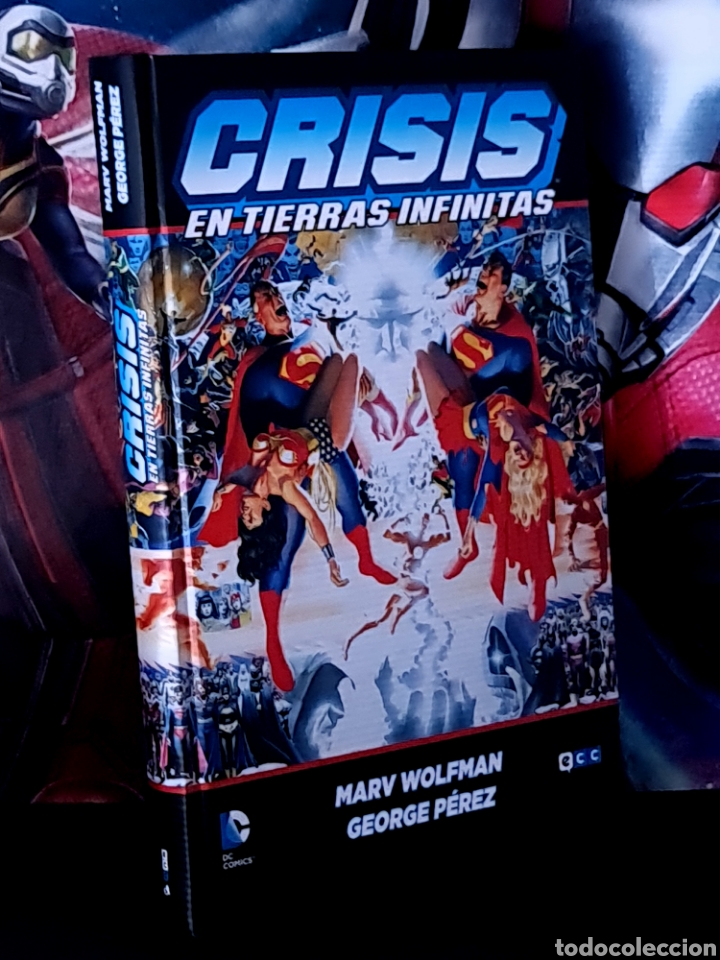 C&oacute;mics: DE KIOSCO CRISIS EN TIERRAS INFINITAS MARV WOLFMAN GEORGE PEREZ ECC DC COMICS - Foto 1