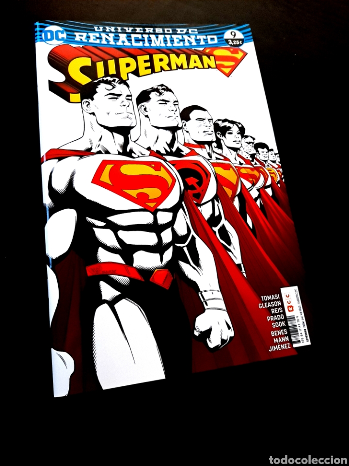 C&oacute;mics: DE KIOSCO SUPERMAN RENACIMIENTO 9 DC ECC COMICS - Foto 1