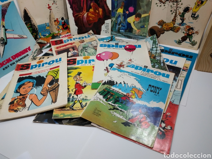 C&oacute;mics: Lote de 83 Revistas Spirou. - Foto 2
