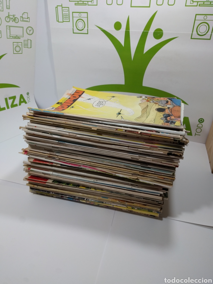 C&oacute;mics: Lote de 83 Revistas Spirou. - Foto 3