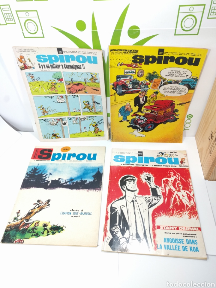 C&oacute;mics: Lote de 83 Revistas Spirou. - Foto 4