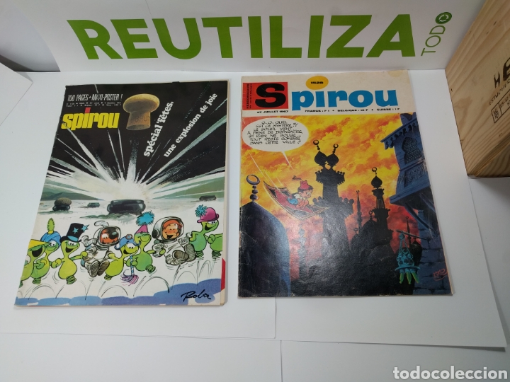 C&oacute;mics: Lote de 83 Revistas Spirou. - Foto 6