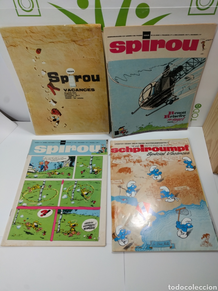 C&oacute;mics: Lote de 83 Revistas Spirou. - Foto 7