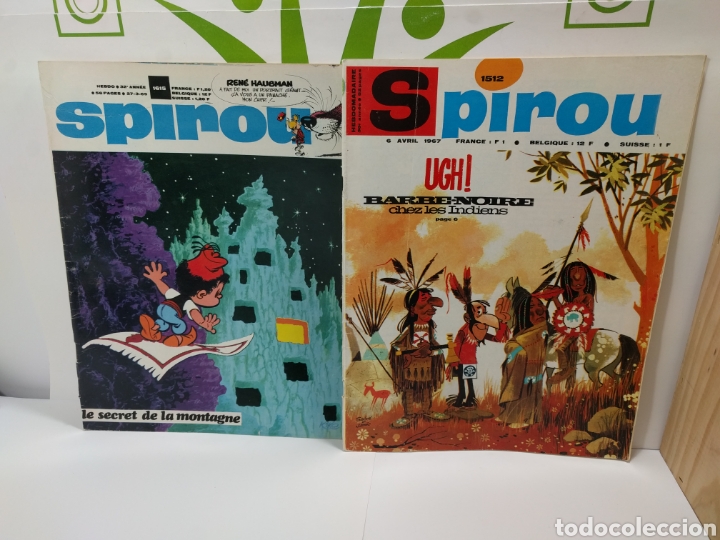 C&oacute;mics: Lote de 83 Revistas Spirou. - Foto 9